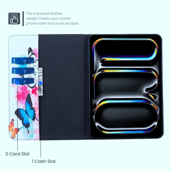 ART Zaklápacie puzdro pre Lenovo Tab P11 Pro Gen 2 BUTTERFLIES
