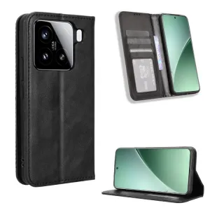 BUSINESS Peňaženkové puzdro pre Xiaomi 15 čierne