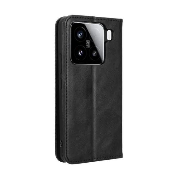 BUSINESS Peňaženkové puzdro pre Xiaomi 15 čierne