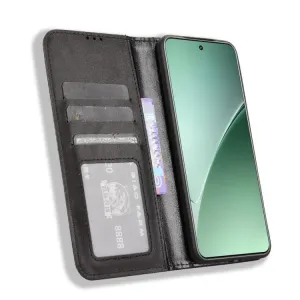 BUSINESS Peňaženkové puzdro pre Xiaomi 15 čierne
