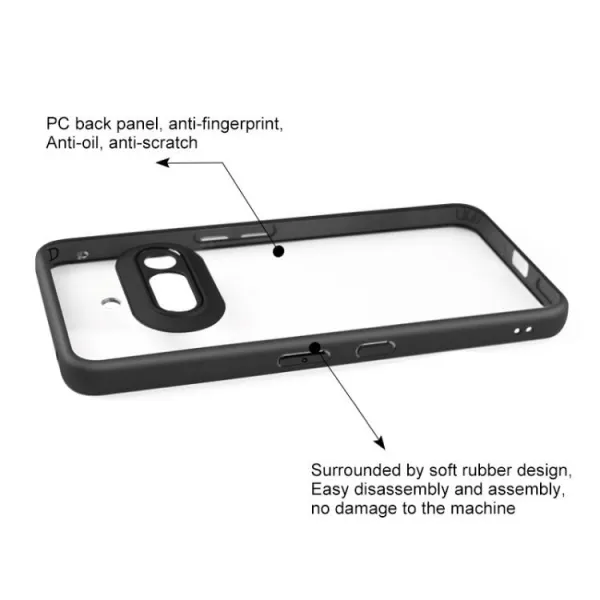 SHOCK Extra odolný kryt Nothing Phone (3a) čierny