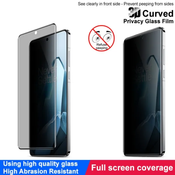 IMAK 3D PRIVACY Tvrdené ochranné sklo pre OnePlus 13 5G