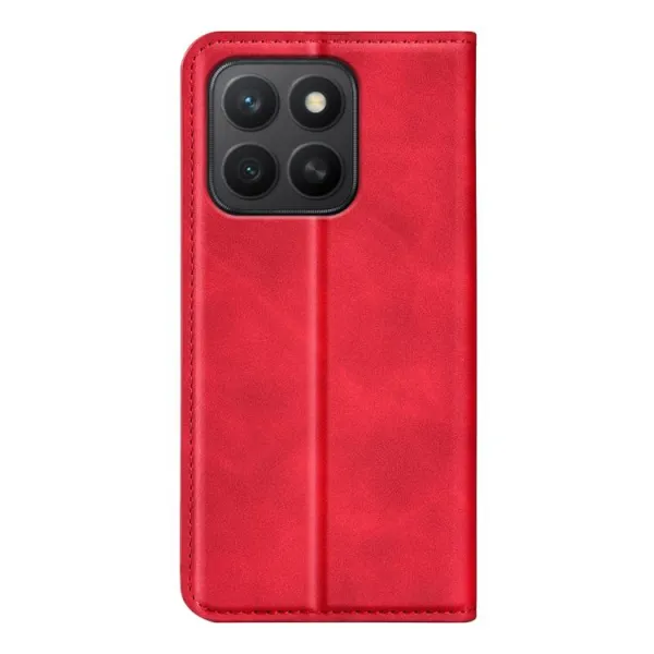 MAGNETIC Zaklápací kryt pre Honor X8c červený