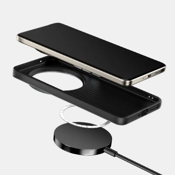 ABEEL C CARBON Ochranný kryt pre Vivo X200 Pro 5G BLACK RED