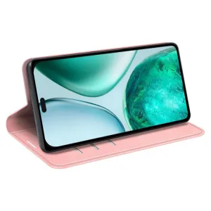 MAGNETIC Zaklápací kryt pre Honor X8c ružový