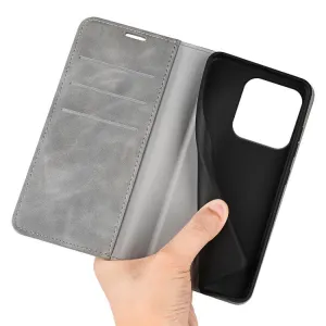 MAGNETIC Zaklápací kryt pre Honor X8c šedý