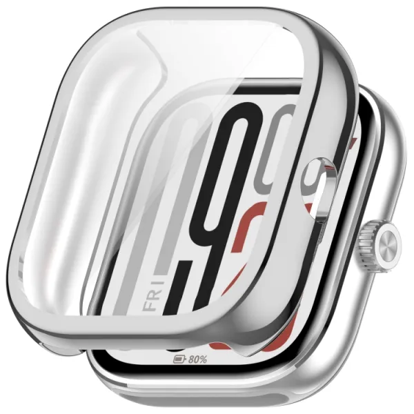 TPU FULL COVER Kryt pre Xiaomi Redmi Watch 5 strieborný