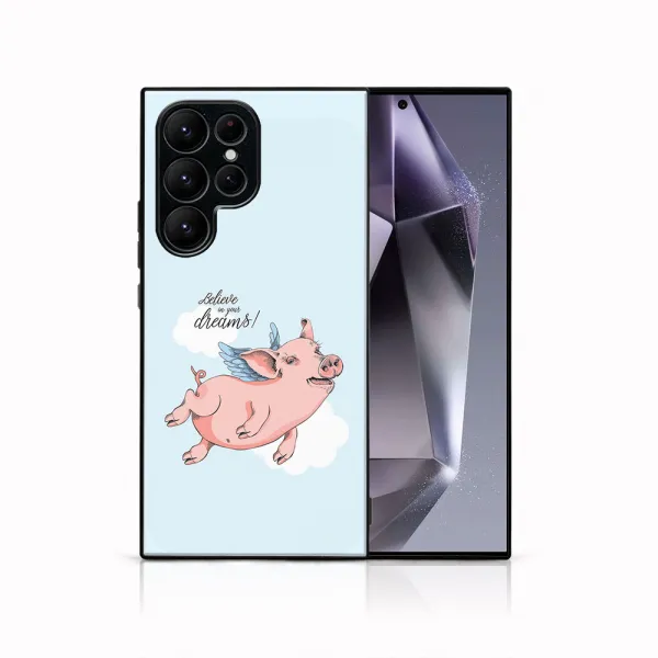 MY ART Ochranný kryt pre Samsung Galaxy S24 Ultra 5G PIG (186)