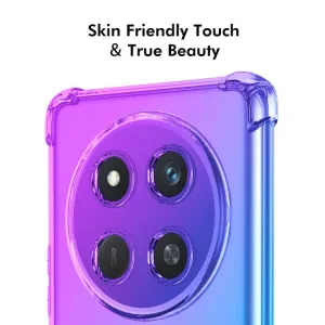 ENKAY GRADIENT Ochranný kryt pre Honor Magic7 Lite 5G PURPLE GOLD