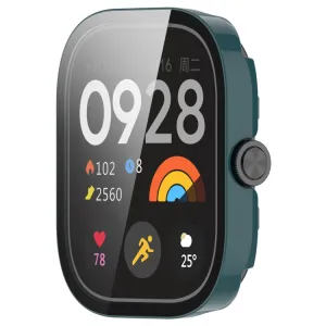PC FULL COVER Plastový kryt so sklom pre Xiaomi Redmi Watch 5 tmavozelený