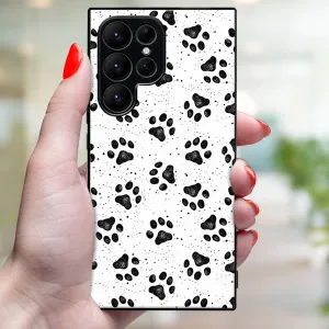 MY ART Ochranný kryt pre Samsung Galaxy S24 Ultra 5G PAWS (185)