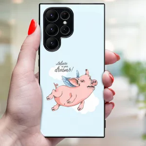 MY ART Ochranný kryt pre Samsung Galaxy S24 Ultra 5G PIG (186)