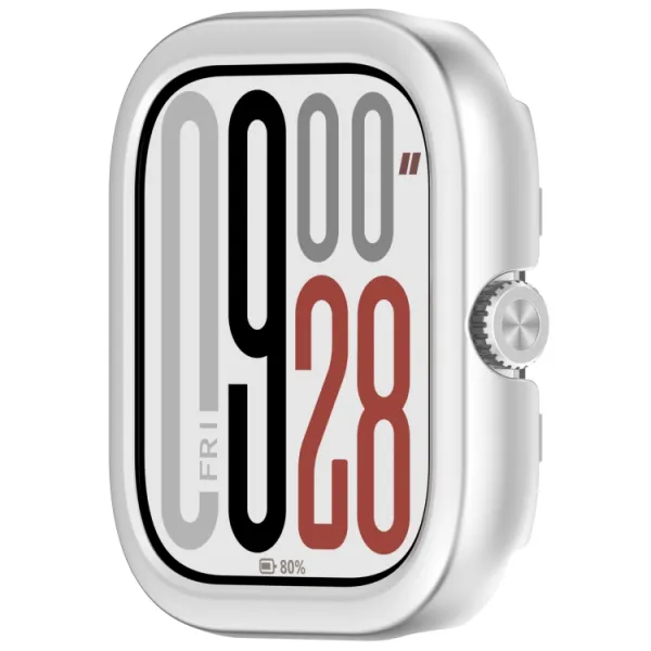 PC HALF COVER Plastový kryt Xiaomi Redmi Watch 5 strieborný