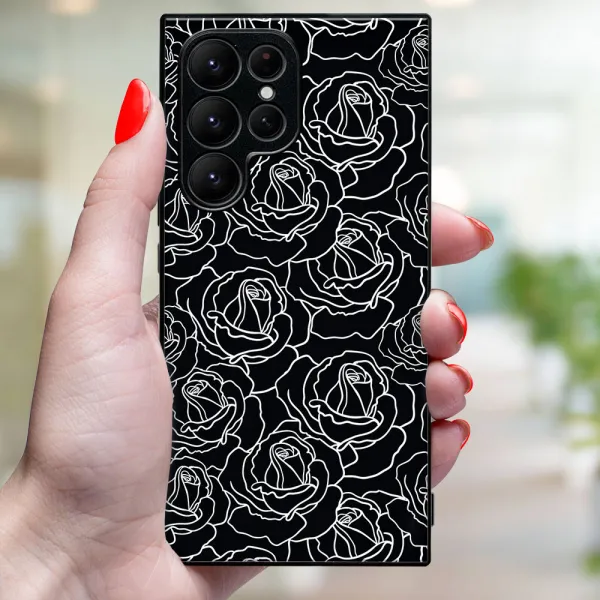 MY ART Ochranný kryt pre Samsung Galaxy S24 Ultra 5G ROSES (172)