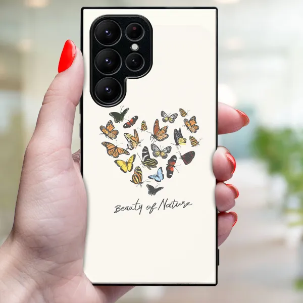 MY ART Ochranný kryt pre Samsung Galaxy S24 Ultra 5G BUTTERFLIES (240)