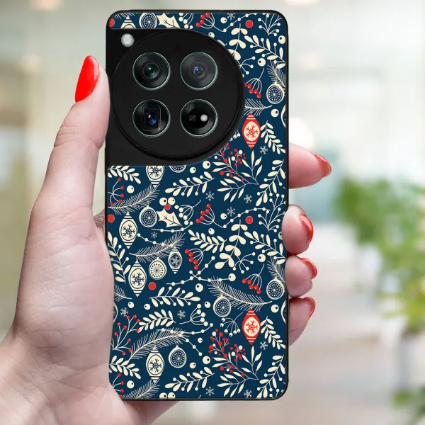 MY ART Kryt s vianočným dizajnom OnePlus 12 MISTLETOE (070)