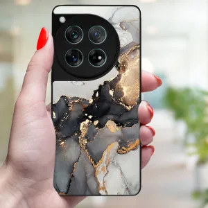 MY ART Ochranný kryt pre OnePlus 12 GREY MARBLE (140)
