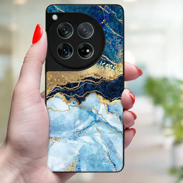 MY ART Ochranný kryt pre OnePlus 12 BLUE MARBLE (141)