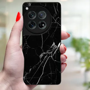 MY ART Ochranný kryt pre OnePlus 12 BLACK MARBLE (142)