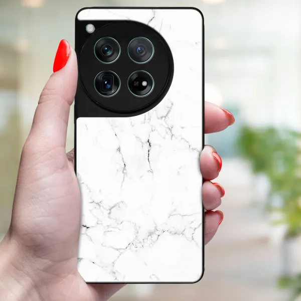 MY ART Ochranný kryt pre OnePlus 12 WHITE MARBLE (144)