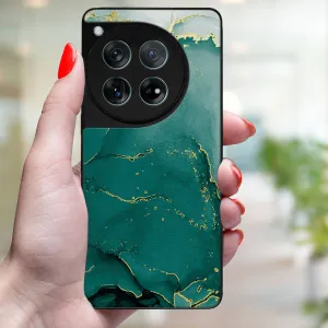 MY ART Ochranný kryt pre OnePlus 12 GREEN MARBLE (145)