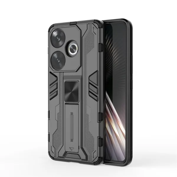 SUPERSONIC Odolný obal pre Xiaomi Poco F6 čierny
