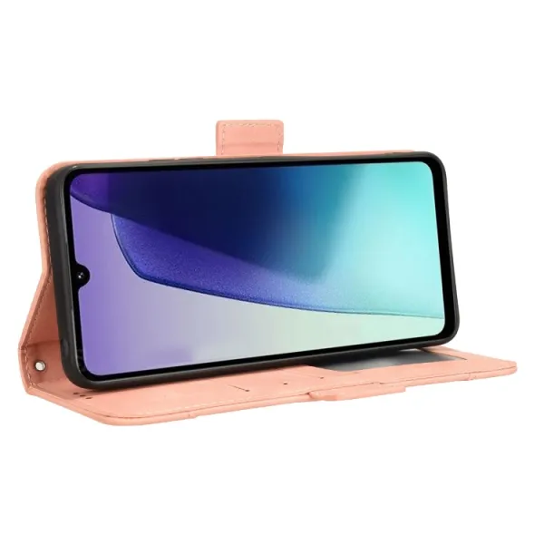 SLOT Peňaženkový obal pre Xiaomi Redmi 14C / Poco C75 ružový