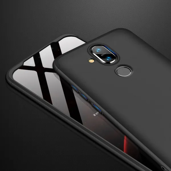 360° ochranný kryt Nokia 8.1 čierny