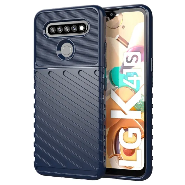 THUNDER Ochranný obal LG K41s modrý