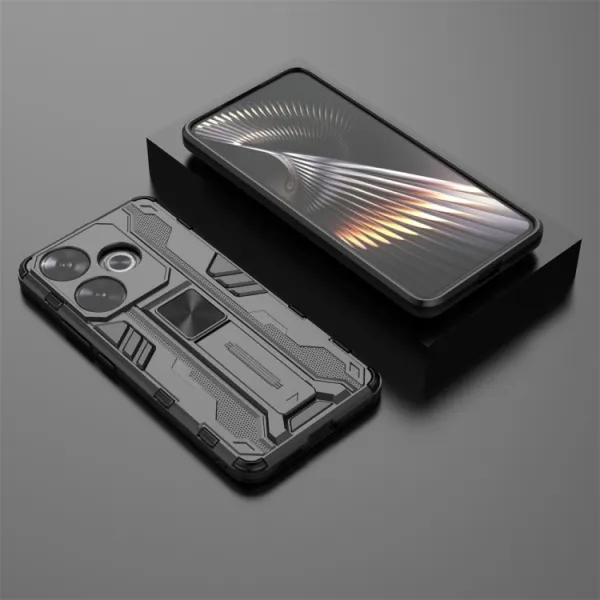 SUPERSONIC Odolný obal pre Xiaomi Poco F6 čierny