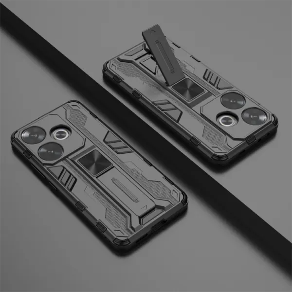 SUPERSONIC Odolný obal pre Xiaomi Poco F6 čierny