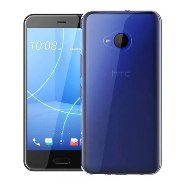 Silikónový obal HTC U11 Lite priehľadný