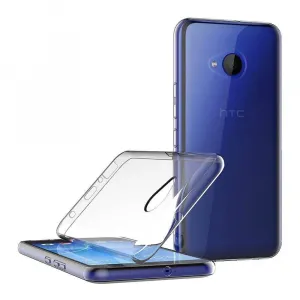 Silikónový obal HTC U11 Lite priehľadný