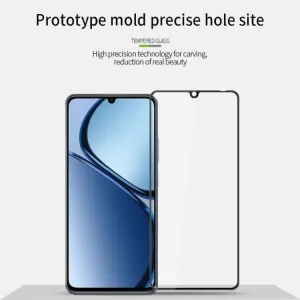 3D Tvrdené ochranné sklo pre Realme C61 / Realme C63