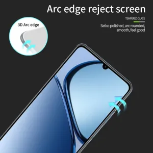 3D Tvrdené ochranné sklo pre Realme C61 / Realme C63