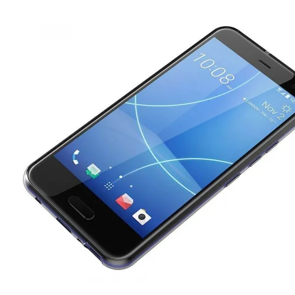 Silikónový obal HTC U11 Lite priehľadný