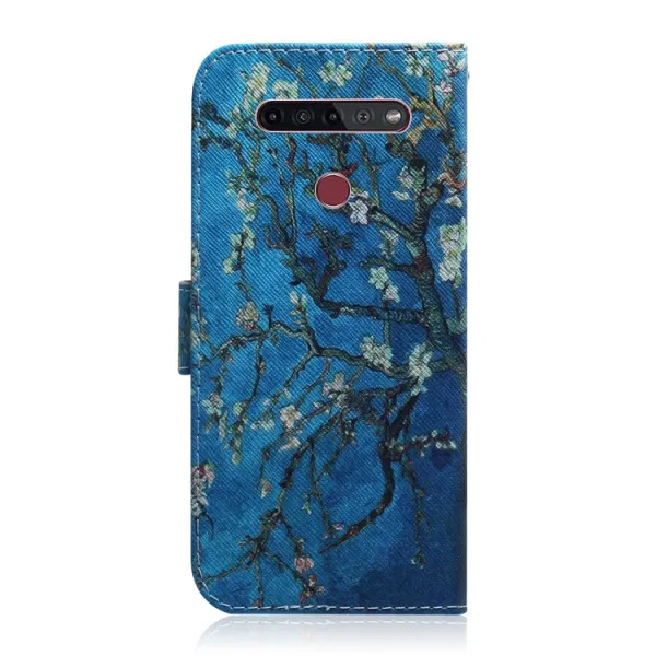 ART Peňaženkový kryt pre LG K41s / K51s APRICOT BLOSSOM