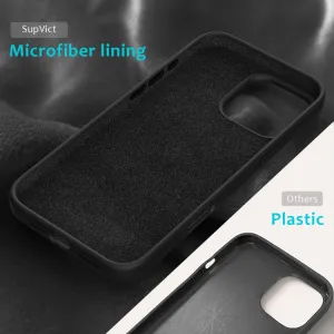 RUBBER Ochranný kryt pre Apple iPhone 16 Pro čierny
