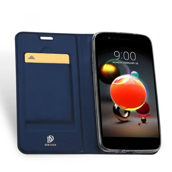 DUX Peňaženkový obal LG K9 modrý