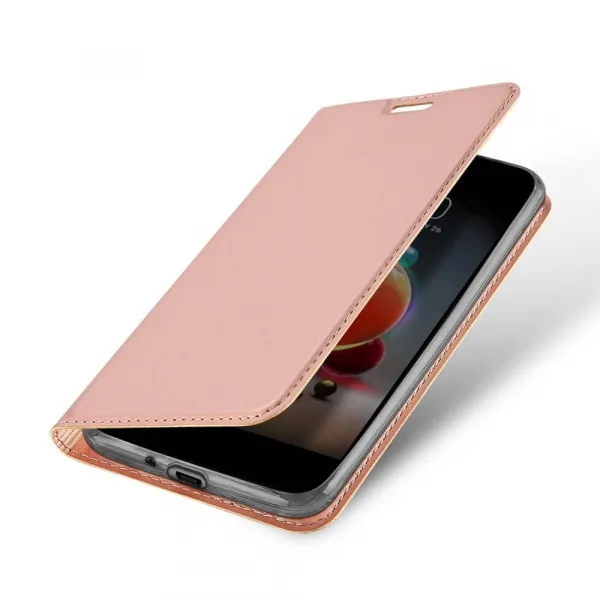 DUX Peňaženkový obal LG K9 ružový