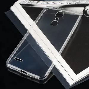 Silikónový obal LG K9 priehľadný