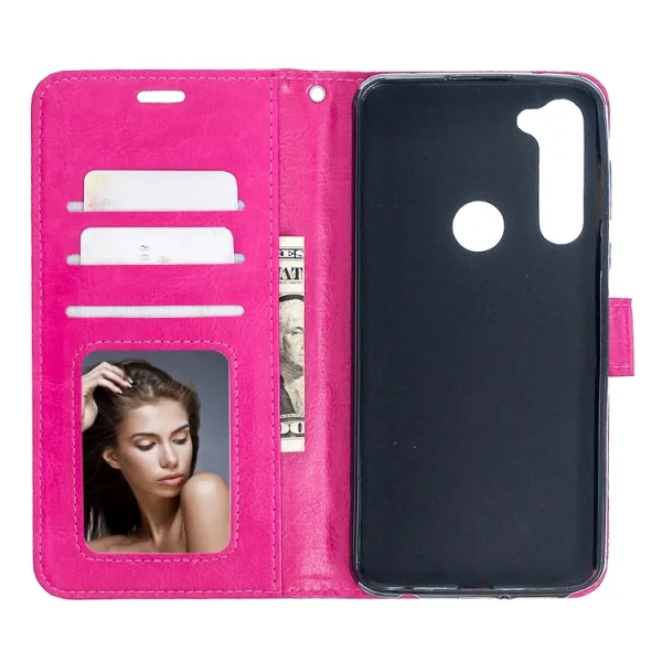 Peňaženkový obal Motorola Moto G Pro ružový