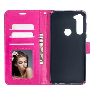 Peňaženkový obal Motorola Moto G Pro ružový