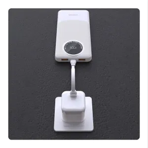 Dudao K12Pro Power Bank 20000mAh USB / USB-C 22.5W, biely