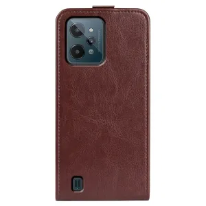 Vyklápacie puzdro Realme C31 hnedé