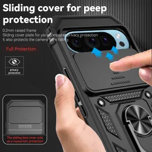 RING CAMERA Kryt s držiakom pre Google Pixel 9 čierny