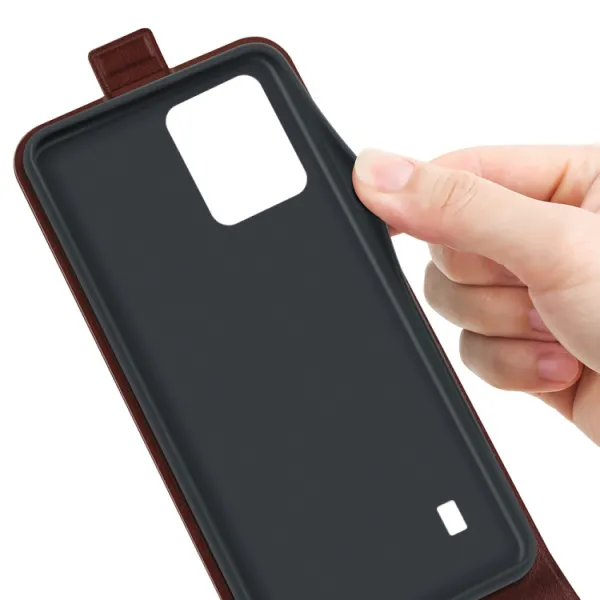 Vyklápacie puzdro Realme C31 hnedé