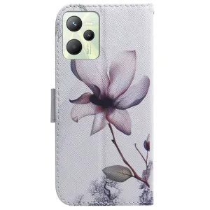 ART Peňaženkový kryt pre Realme C35 FLOWER