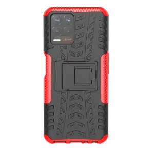 STAND Extra odolný obal Realme 8i červený