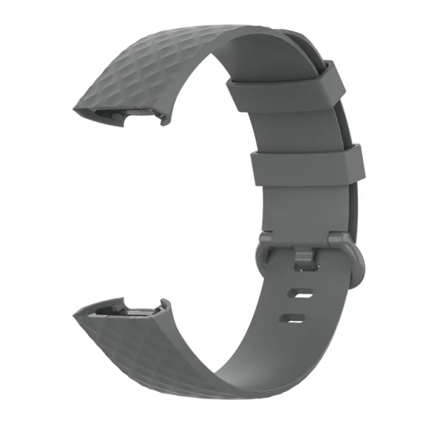 CUBE Remienok Fitbit Charge 4 / Fitbit Charge 3 šedý